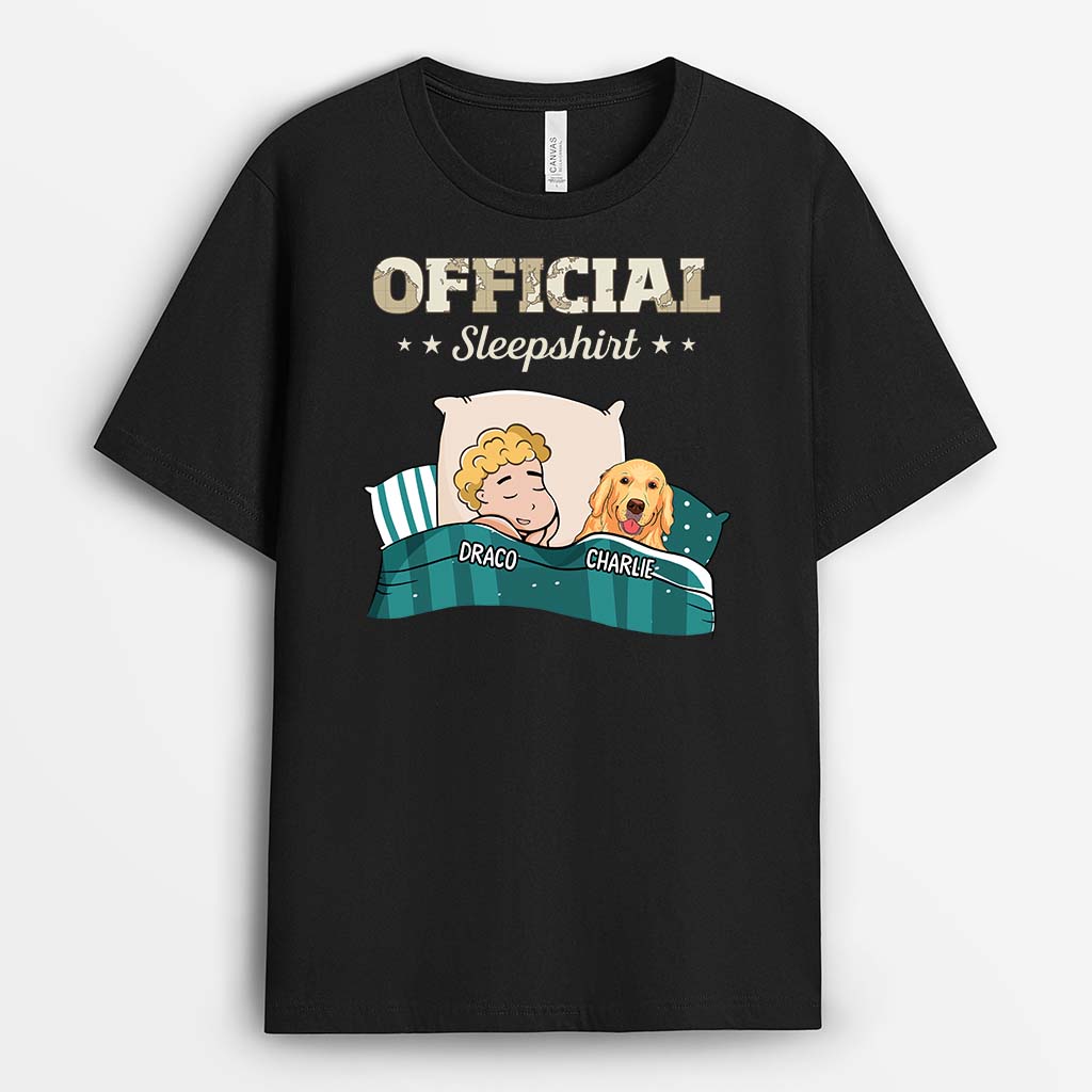 Dog-Themed Official Sleepshirt - Personalized Gifts For Dog Lovers