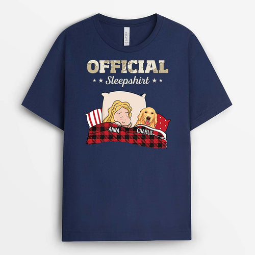 Dog-Themed Official Sleepshirt - Personalized Gifts For Dog Lovers