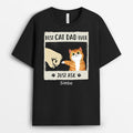 Best Cat Dad Ever Just Ask - Personalized T-shirt For Cat Lovers