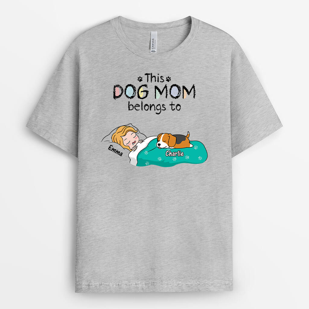 Personalized Dog Mom T-Shirt - Gifts for Dog Lovers