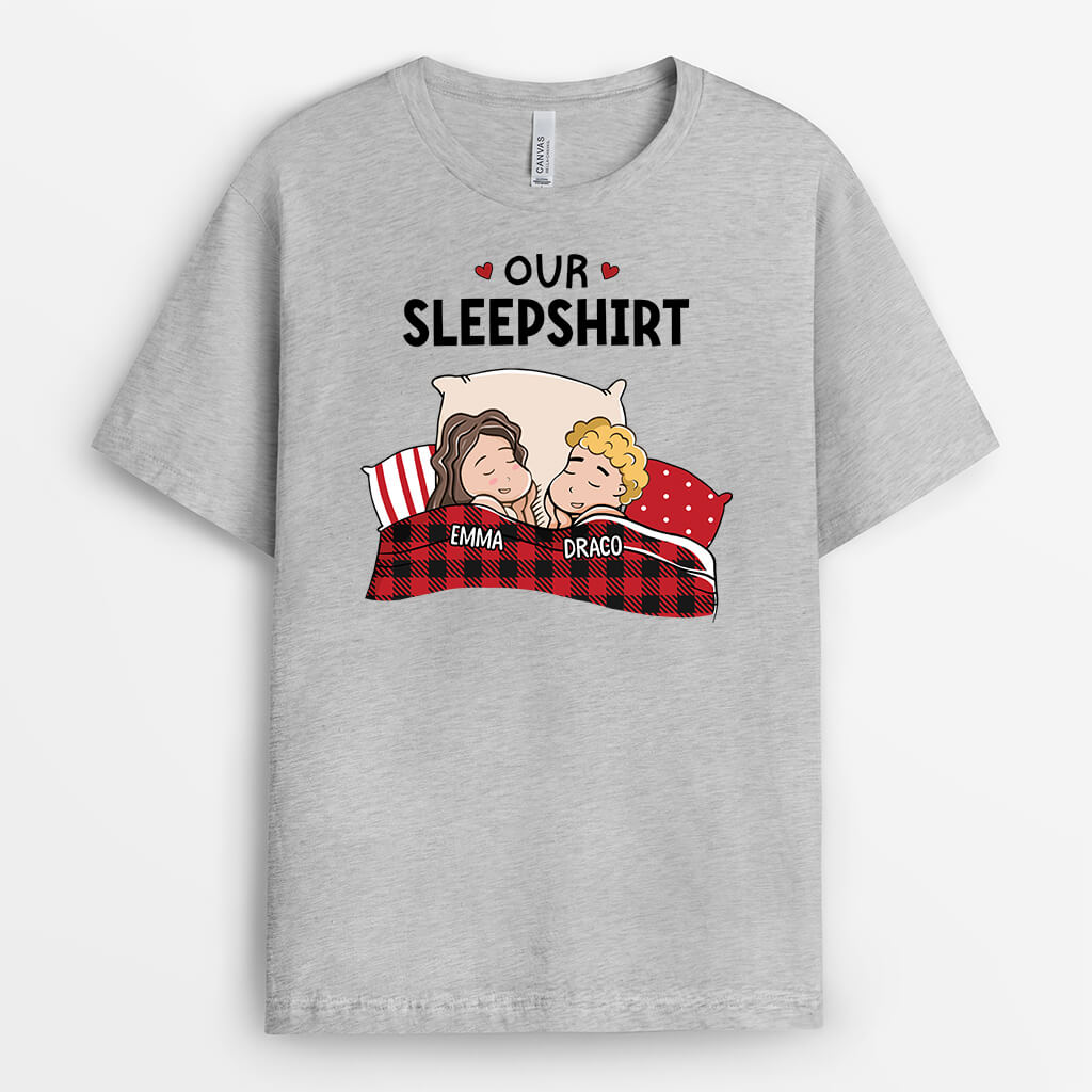 Our Sleepshirt T-shirt - Personalized Gifts For Couples