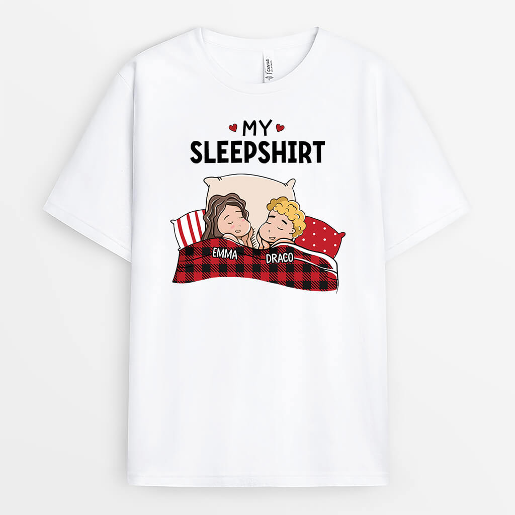 Our Sleepshirt T-shirt - Personalized Gifts For Couples