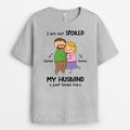 Personalized I Am Not Spoiled, My Husband Just Loves Me T-shirt - Personalized Gifts For Couples