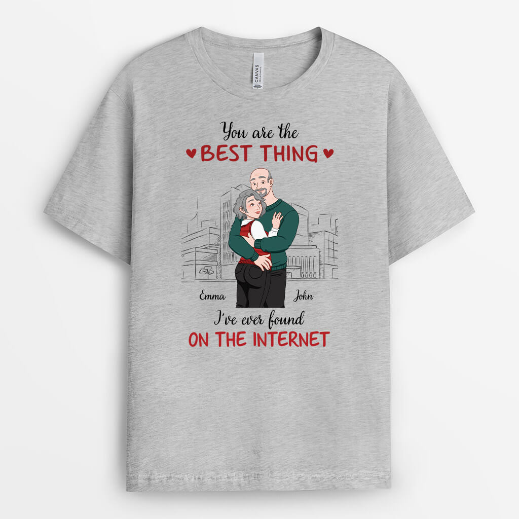Personalised You Are the Best Thing T-shirt - Personalised Gift Ideas For Couple