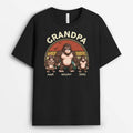 Kingkongs Grandpa T-Shirt - Personalized Gifts For Grandpa