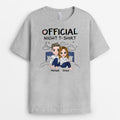 Official Night T-shirt - Personalized Gifts For Couples