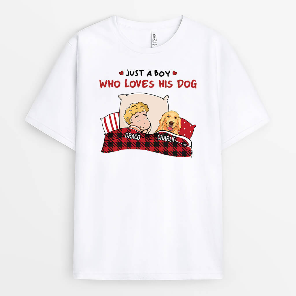 Just a Girl/Boy Who Loves Dogs Shirt – Dog T-Shirts for Humans