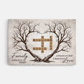 Family A Little Bit of Crazy Canvas - Personalized Gifts For Family