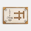 Love Family Canvas - Personalized Gifts For Grandparents