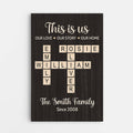 This Is Us Canvas - Personalized Gifts For Family