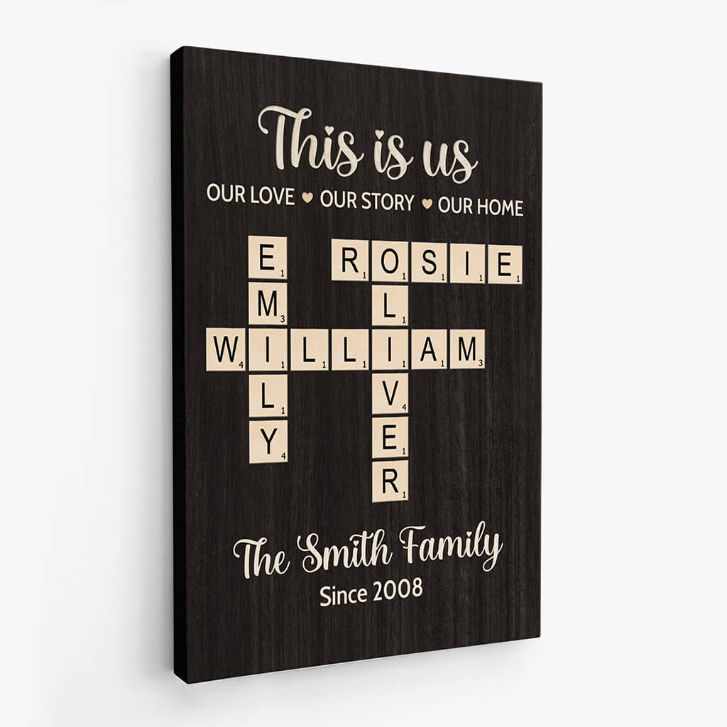 This Is Us Canvas - Personalized Gifts For Family