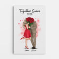 Together Since Canvas - Personalized Anniversary Gifts for Couple