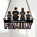 Together We Make A Family Suncatcher - Personalized Family Presents
