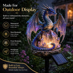 🐉 Amethyst Crystal Dragon✨️Solar Dragon Crystal Garden Light