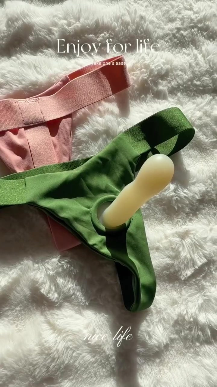 Quick-Wear Strap-On Harness Panties