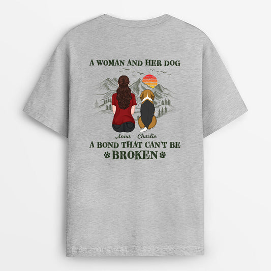 A Girl/Boy and Her/His Dog - Personalized Dog T-Shirt