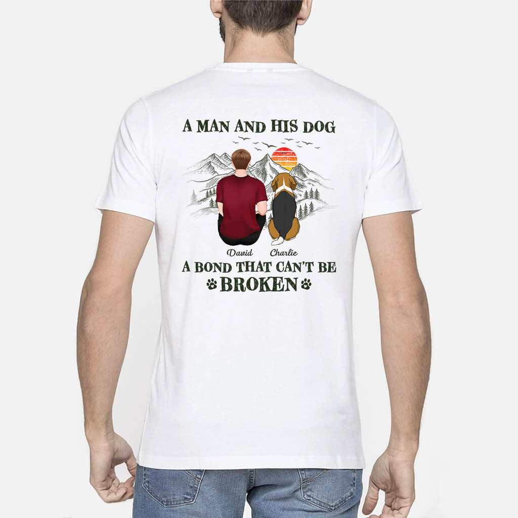A Girl/Boy and Her/His Dog - Personalized Dog T-Shirt