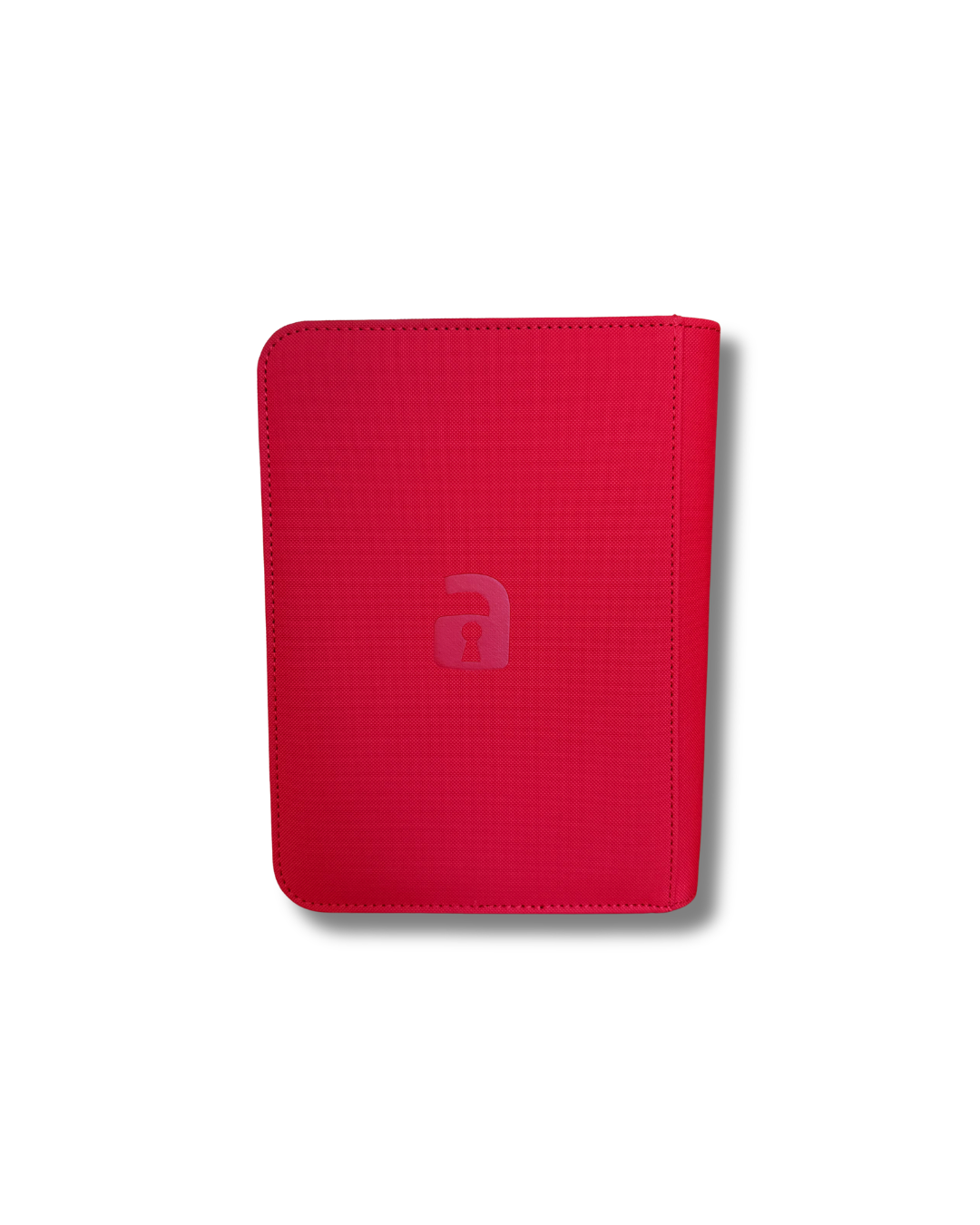 4-Pocket Red Kitten Binder
