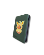 9-Pocket Green Cat Hoodie Binder