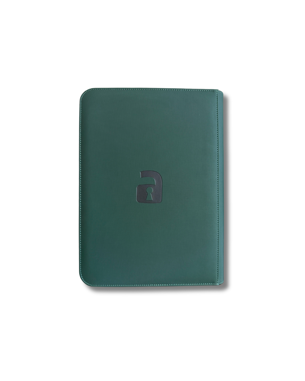 9-Pocket Green Cat Hoodie Binder