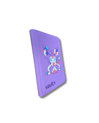 9-Pocket Purple Pink Cat Hoodie Binder