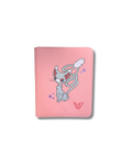 4-Pocket Metallic Cat Binder