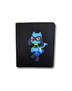 9-Pocket Blue Dog Top Loader Binder