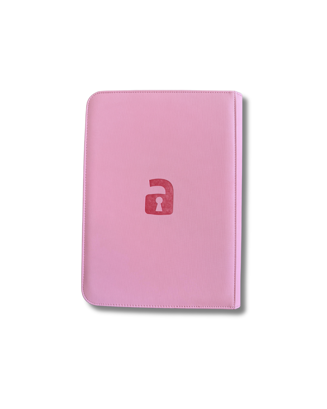 9-Pocket Pink Cat Hoodie Binder