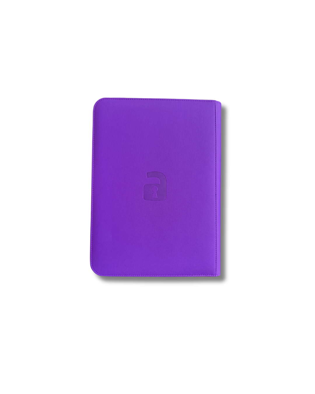9-Pocket Purple Cat Hoodie Binder