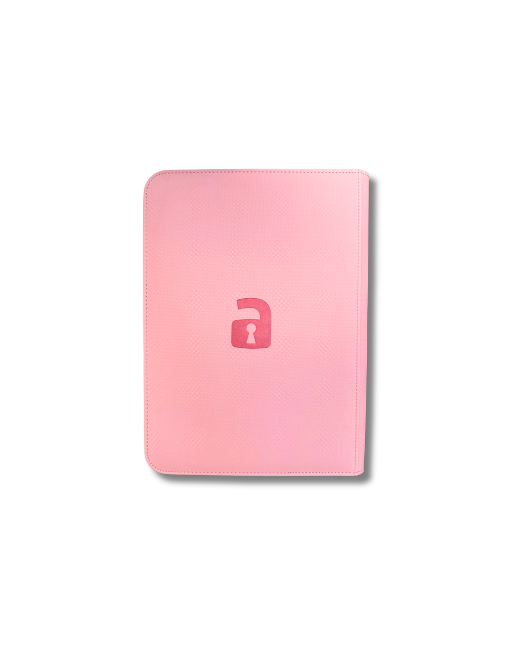 9-Pocket Pink Jumping Cat Binder