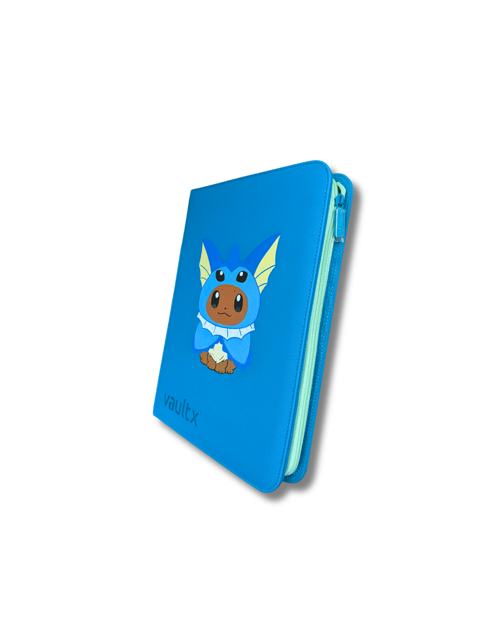 9-Pocket Blue Cat Hoodie Binder