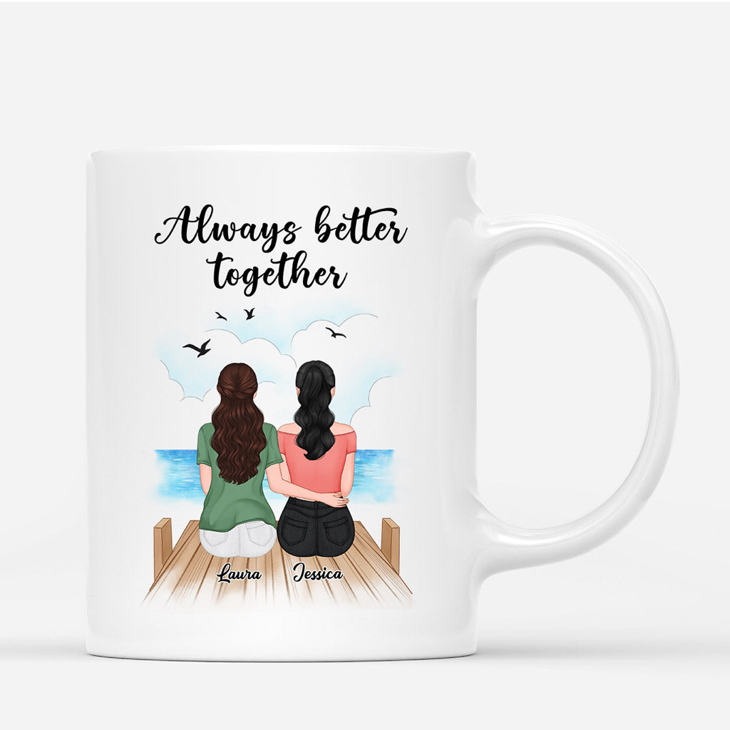 Personalized Always Better Together Mugs