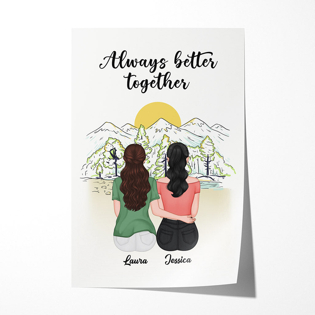 Personalized Always Better Together Posters