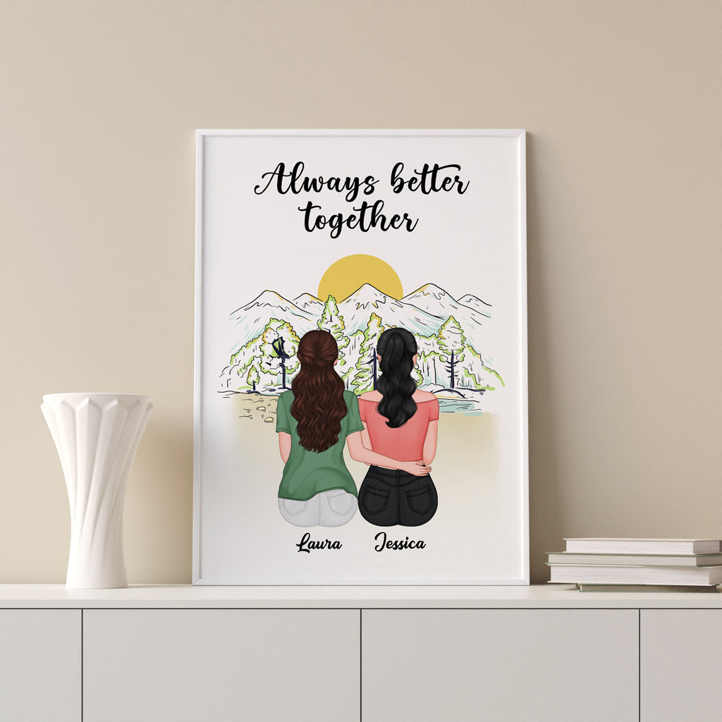 Personalized Always Better Together Posters