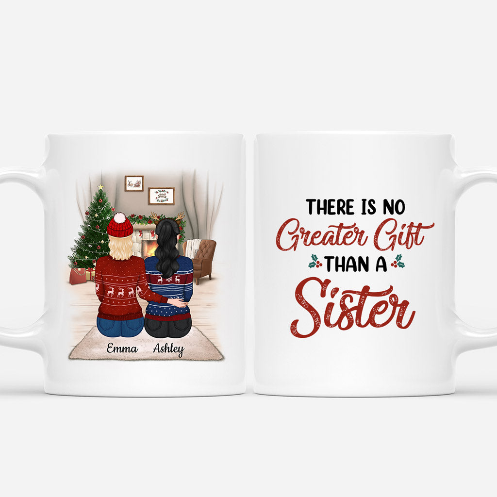 Custom Sister Mugs - Christmas Sisters Mug Gifts