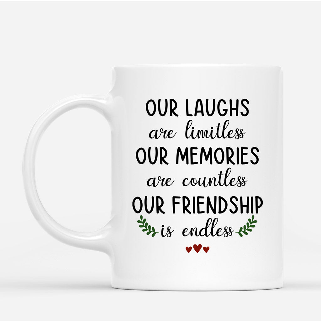 Personalized Our Friendship Is Endless Mug