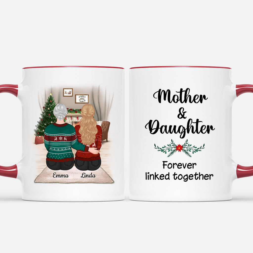 Personalized Mother And Daughter Mug