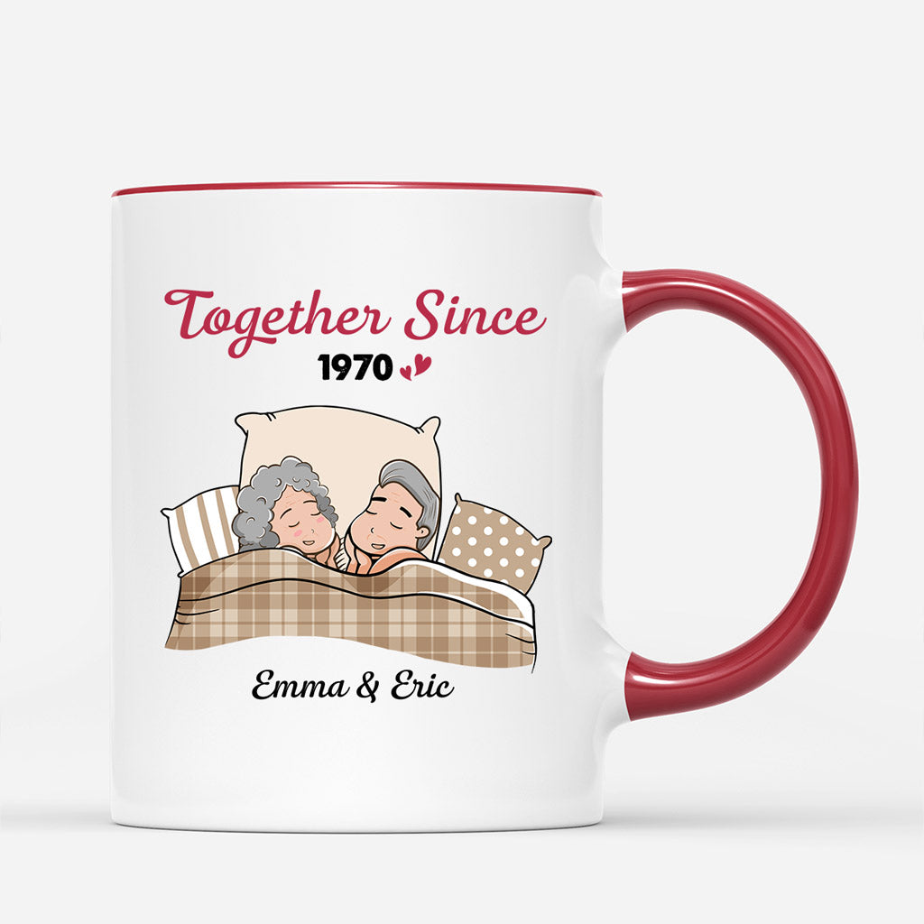 Personalized Happily Together Ever Since Mugs