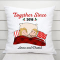 Personalized In Love Together Since Pillows