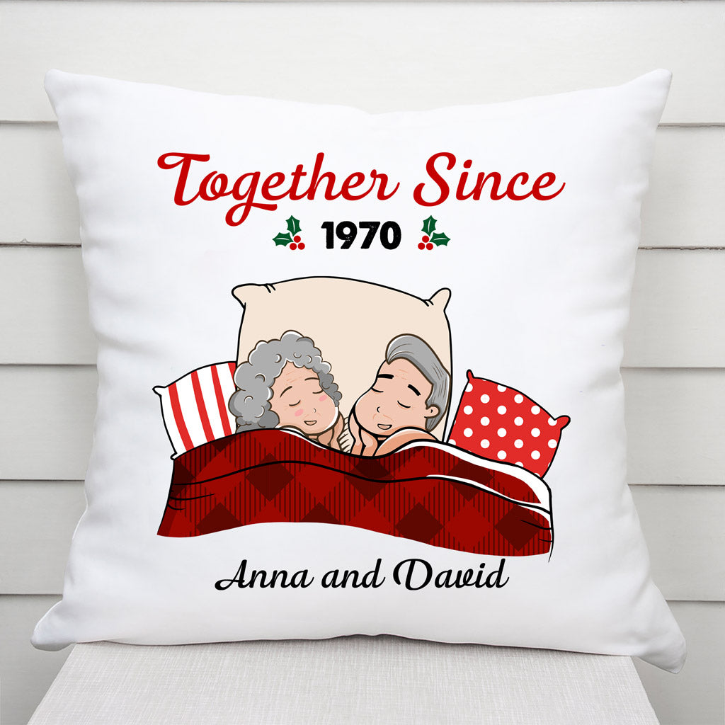 Personalized In Love Together Since Pillows