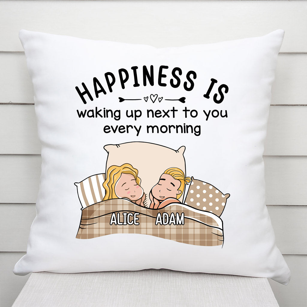 Personalized Products Happiness Is Pillow