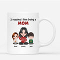 Personalized Reasons I Love Being A Mom Mugs