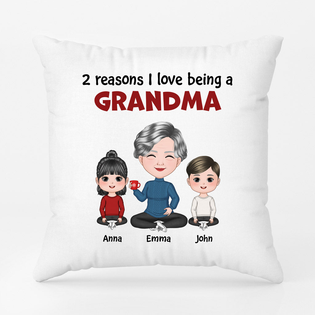 Personalized Reasons I Love Being A Mom Pillows