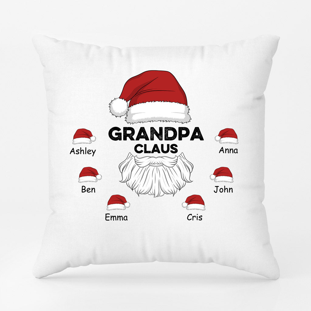 Personalized Grandpa Claus Pillows