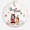 Dog Mom Ornaments - Personalized Dog Gifts For Owners - Custom Christmas Gifts