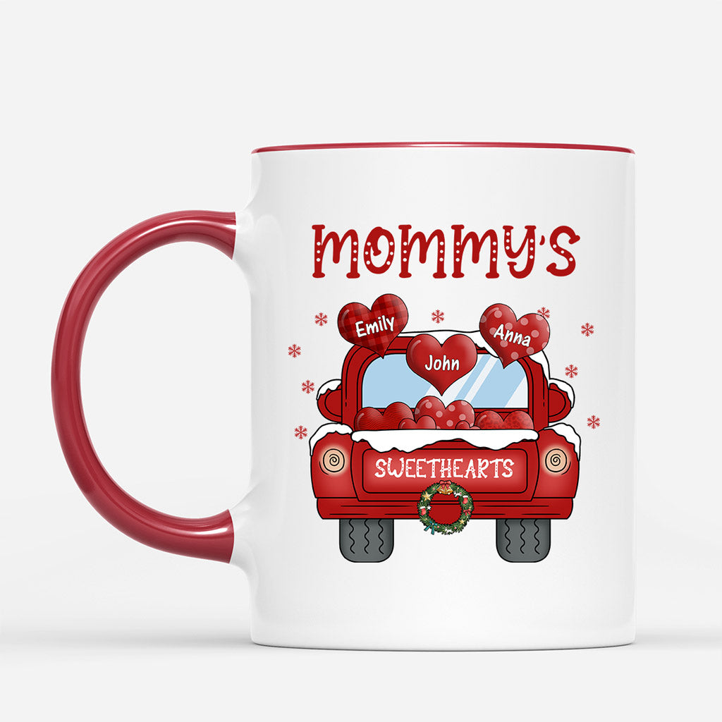Personalized Mommys Sweethearts Mugs