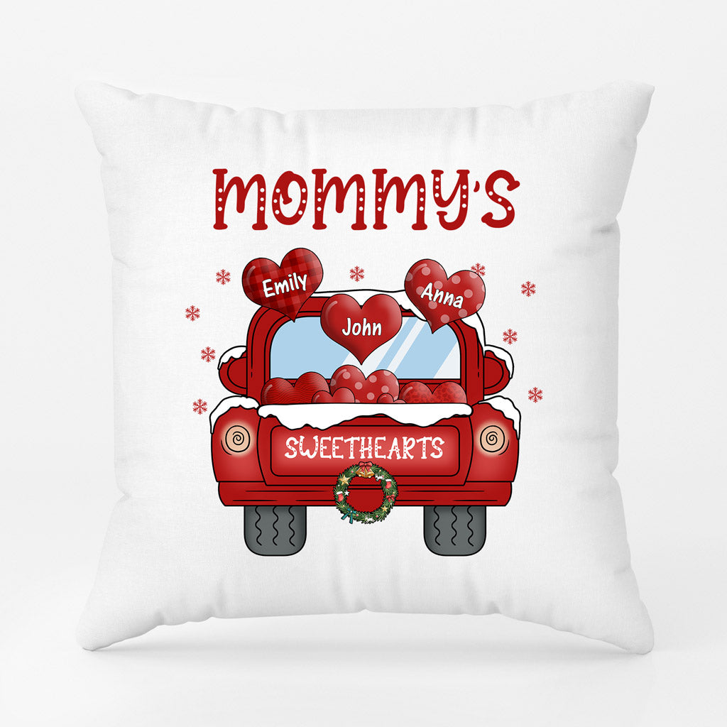 Personalized Mommys Sweethearts Pillows