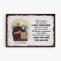 Personalized I Had You And You Had Me Canvas