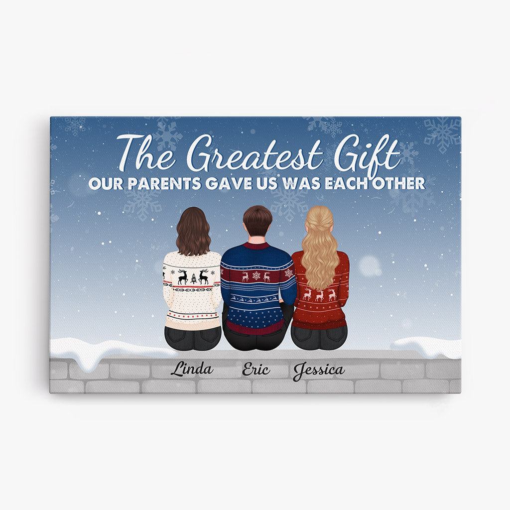Personalized The Greatest Canvas