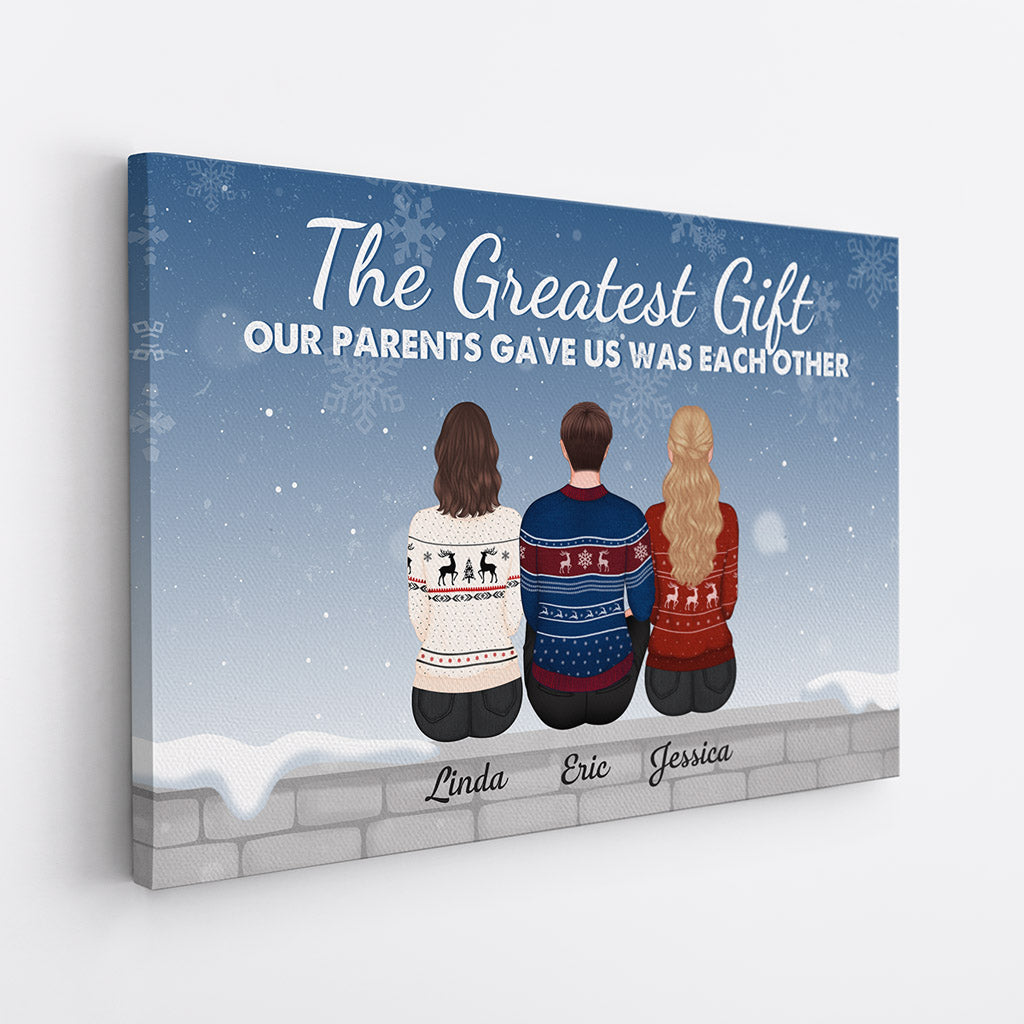 Personalized The Greatest Canvas
